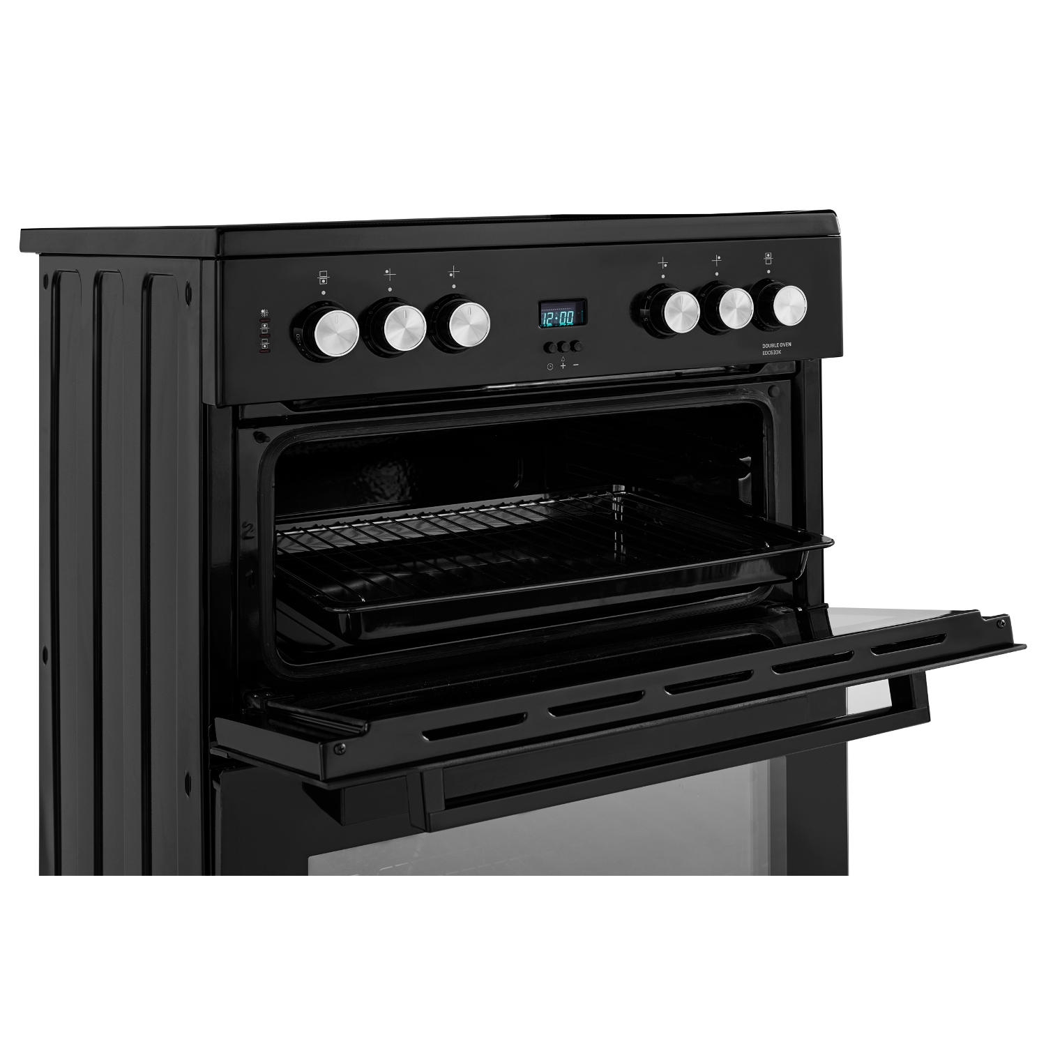  Beko  EDC633K 60cm Double Oven Electric Cooker  with Ceramic 