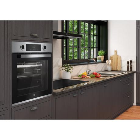 Beko CIFY81X Built In Electric Single Oven - Stainless Steel - A Energy Rated