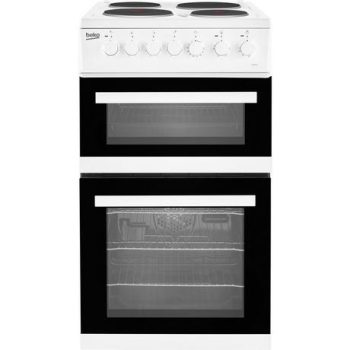Beko EDP503W 50cm Electric Double Oven with grill Cooker - White - A Energy Rated