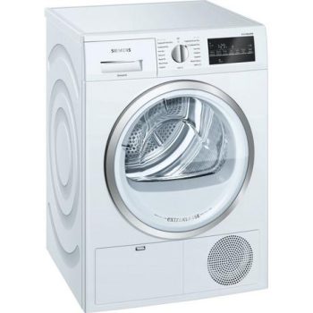 Siemens extraKlasse WT46G491GB iQ500 9kg Condenser Tumble Dryer - White - B Rated