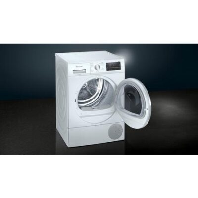 Siemens WT47RT90GB 9kg Heat Pump Tumble Dryer - White - A++ Energy Rated
