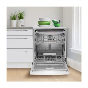 Bosch SGS4HCW40G Full Size Dishwasher with ExtraDry - White - 14 Place Settings