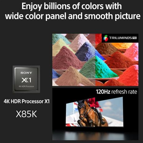 Sony KD50X85KU 50" 4K Ultra HD HDR Google TV  5 Year Warranty