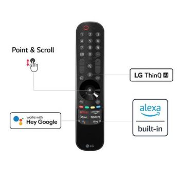 LG 50QNED816QA_AEK 50" 4K QNED Smart TV with Voice Assistants