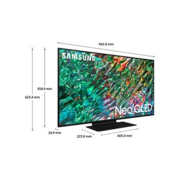 Samsung QE43QN90BATXXU 43" 4K HDR QLED Smart TV with Voice Assistants
