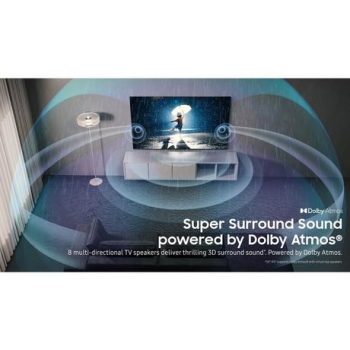 Samsung QE65QN90BATXXU 65" 4K HDR QLED Smart TV with Voice Assistants