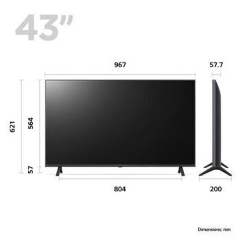 LG 43UR78006LK_AEK 43" 4K Smart LED TV