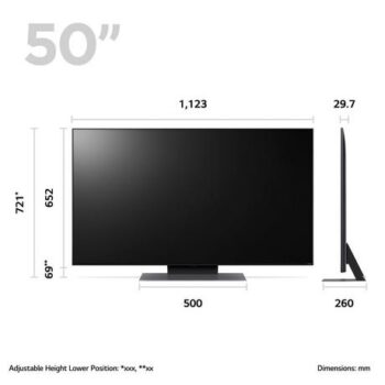 LG 50QNED816RE_AEK 50" 4K Smart QNED TV