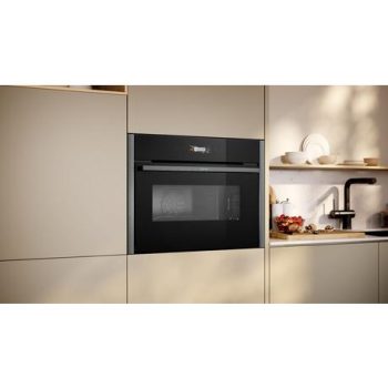 NEFF C24MR21G0B Built In Compact Oven with microwave function