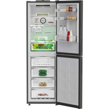 Blomberg VitaminCare+ KND24692VG 59.7cm 50/50 Total No Frost AeroActive Fridge Freezer - Graphite