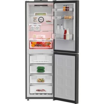 Blomberg VitaminCare+ KND24692VG 59.7cm 50/50 Total No Frost AeroActive Fridge Freezer - Graphite