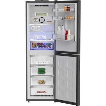 Blomberg VitaminCare+ KND24692VG 59.7cm 50/50 Total No Frost AeroActive Fridge Freezer - Graphite