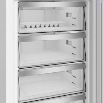 Blomberg VitaminCare+ KND24692V 59.7cm 50/50 Total No Frost Combi Fridge Freezer - White