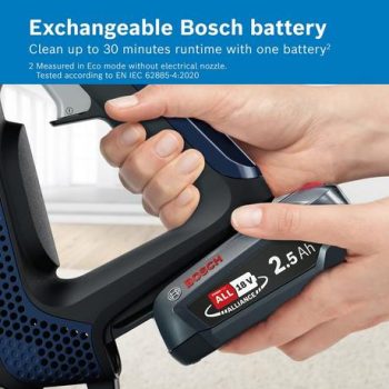 Bosch BBS611GB Cordless Vacuum Cleaner - 30 Minute Run Time
