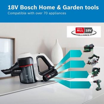 Bosch Unlimited 7 BCS712GB Cordless Vacuum Cleaner - White & Black