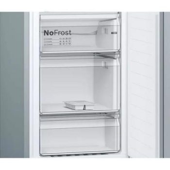 Bosch KGN34NLEAG 60cm 50/50 Frost Free Fridge Freezer - Silver