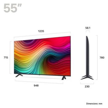 LG 55NANO81T6A.AEK 55" 4K NanoCell Smart TV