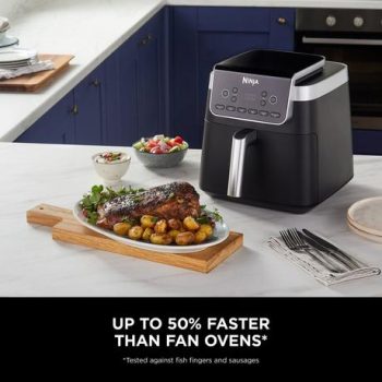 Ninja AF180UK MAX PRO Air Fryer 6.2L - Black