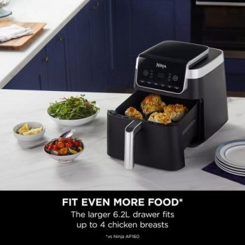 Ninja AF180UK MAX PRO Air Fryer 6.2L - Black