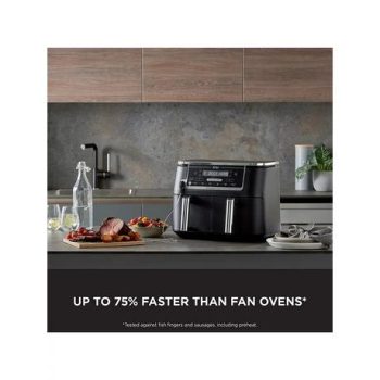 Ninja AF451UK Foodi MAX Air Fryer with Smart Cook System - Black