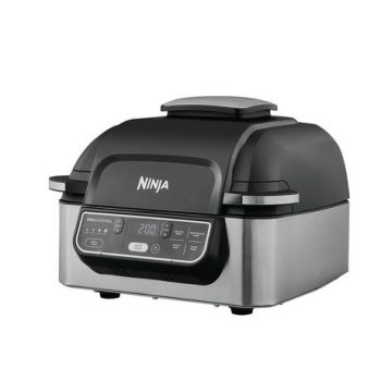 Ninja AG301UK Foodi Health Grill & Air Fryer - Black/Stainless Steel