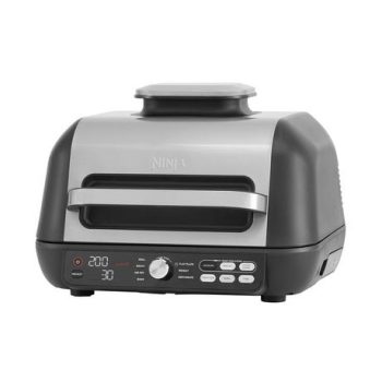 Ninja AG651UK Foodi MAX PRO Health Grill Flat Plate & Air Fryer - Black