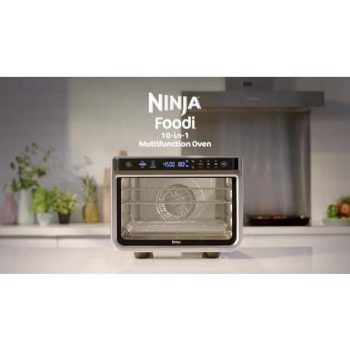 Ninja DT200UK 10 - in - 1 Multifunction Oven - Silver/Black