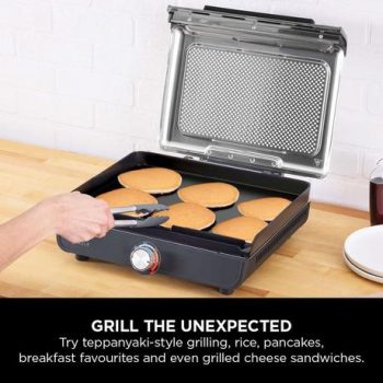 Ninja GR101UK Ninja Sizzle Grill & Flat Plate - Black