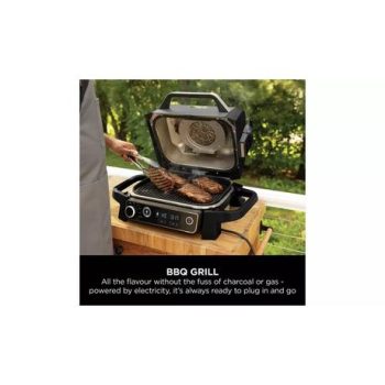 Ninja OG701UK Woodfire Electric BBQ Grill & Smoker