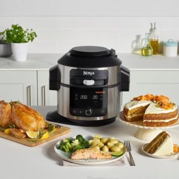 Ninja OL550UK 6L 11-In-1 One Lid Multi Cooker - Black