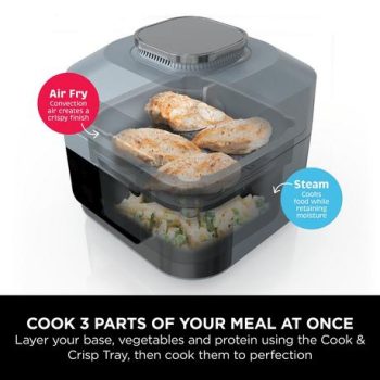 Ninja ON400UK Speedi 10-in-1 Rapid Cooker & Air Fryer - Grey