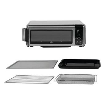 Ninja Foodi SP101UK 10L 8-in-1 Flip Mini Oven Silver/Black