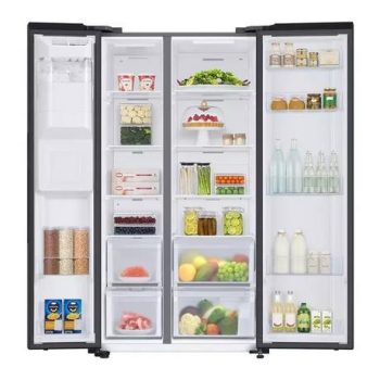 Samsung Series 7 SpaceMax™ RS67A8811B1/EU American-Style Fridge Freezer - Black DOI