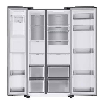 Samsung Series 8 SpaceMax™ RS68A884CSL/EU American-Style Smart Fridge Freezer - Aluminium