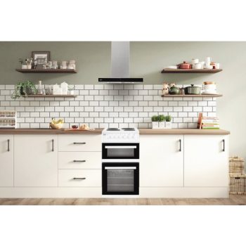 Beko EDP503W 50cm Electric Double Oven with Grill Cooker - White