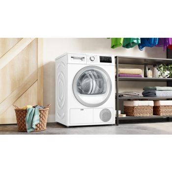 Bosch WTH85225GB 8kg Heat Pump Tumble Dryer - White