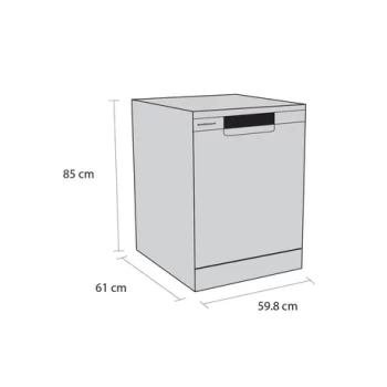 Schonhaus DWSF0115FSBG Dishwasher - Graphite