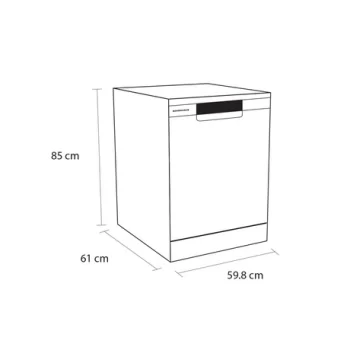 Schonhaus DWSF0115FSBW Dishwasher - White