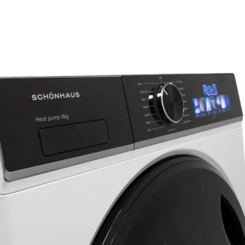 Schonhaus TDSHF018A3W 8kg Heat Pump Tumble Dryer - White