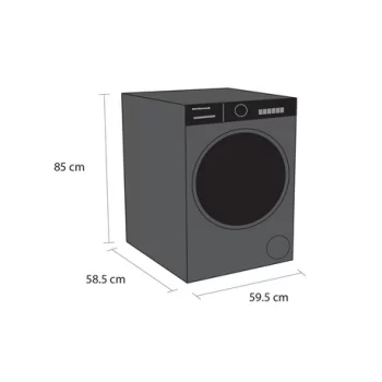 Schonhaus WMSF01914AG 9kg Washing Machine - Graphite