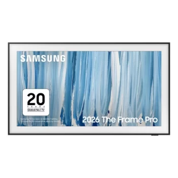 Samsung QE75LS03HWUXXU 75" 4K The Frame Pro Neo QLED 4K Vision AI Smart TV Art Mode & Wall Mount TV