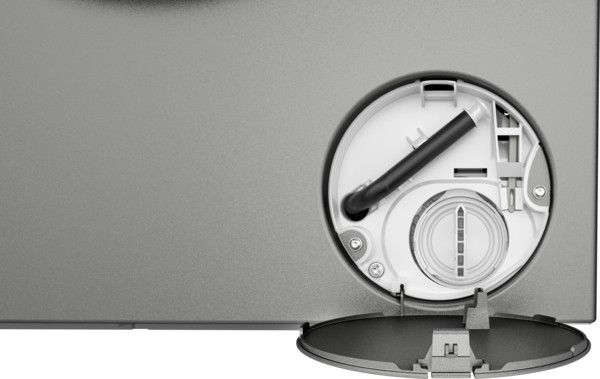BOSCH WGH254ARGB Series 6, Washing machine, front loader, 10 kg, max. 1400 rpm, Cast iron grey