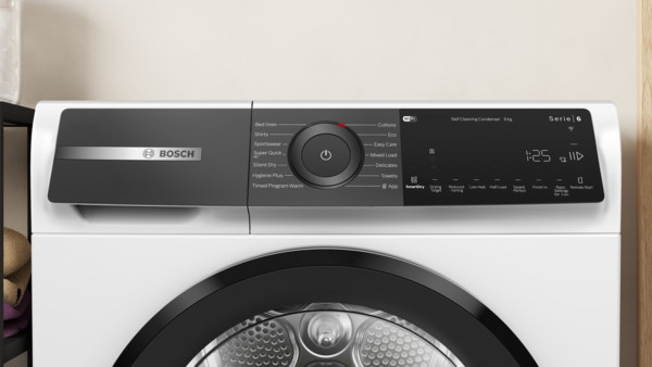 BOSCH WQH246D9GBSeries 6, Heat pump tumble dryer, 9 kg BOSCH WQH246D9GBSeries 6, Heat pump tumble dryer, 9 kg